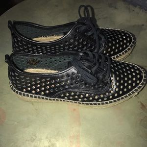 ❌❌SOLD❌❌ Black Perforated shoes